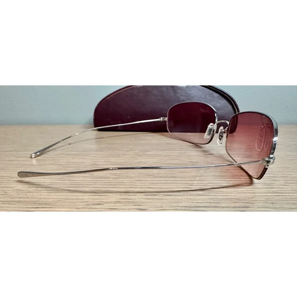 Oliver Peoples Epic S Sunglasses Pink Gradient Lens Japan w/ Case